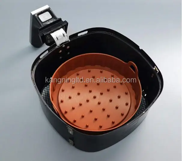 1 2 3pcs silicone air fryer tray