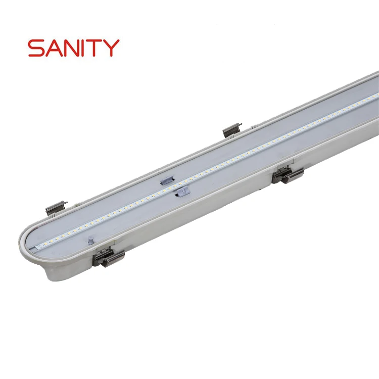 3 years warranty LED lamp waterproof light Good sale T8 fluorescent water proof fixture of c series with double lamp tube
