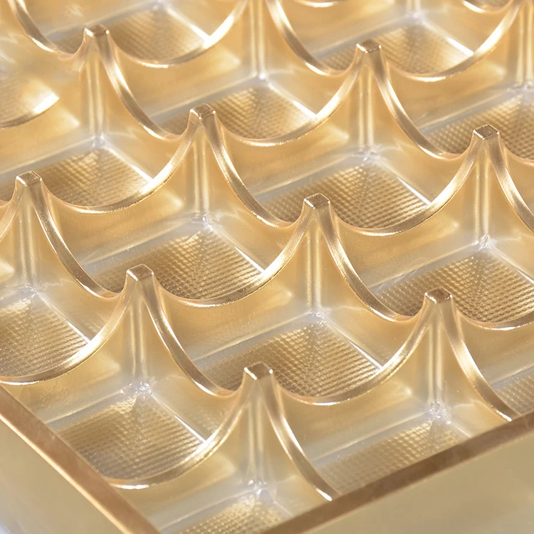 Foodgrade Clear Pp Plastic Blister Packaging Empty Insert Chocolate