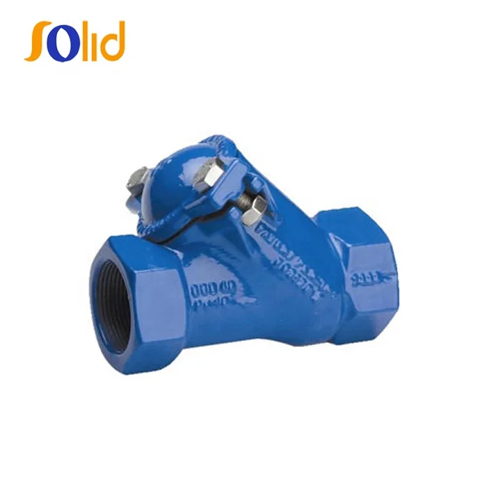 Ductile iron threaded end ball check valve, PN16.jpg