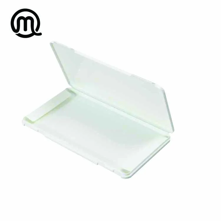
Customizable factory directly Japan style solid white plastic face mask case container Box 
