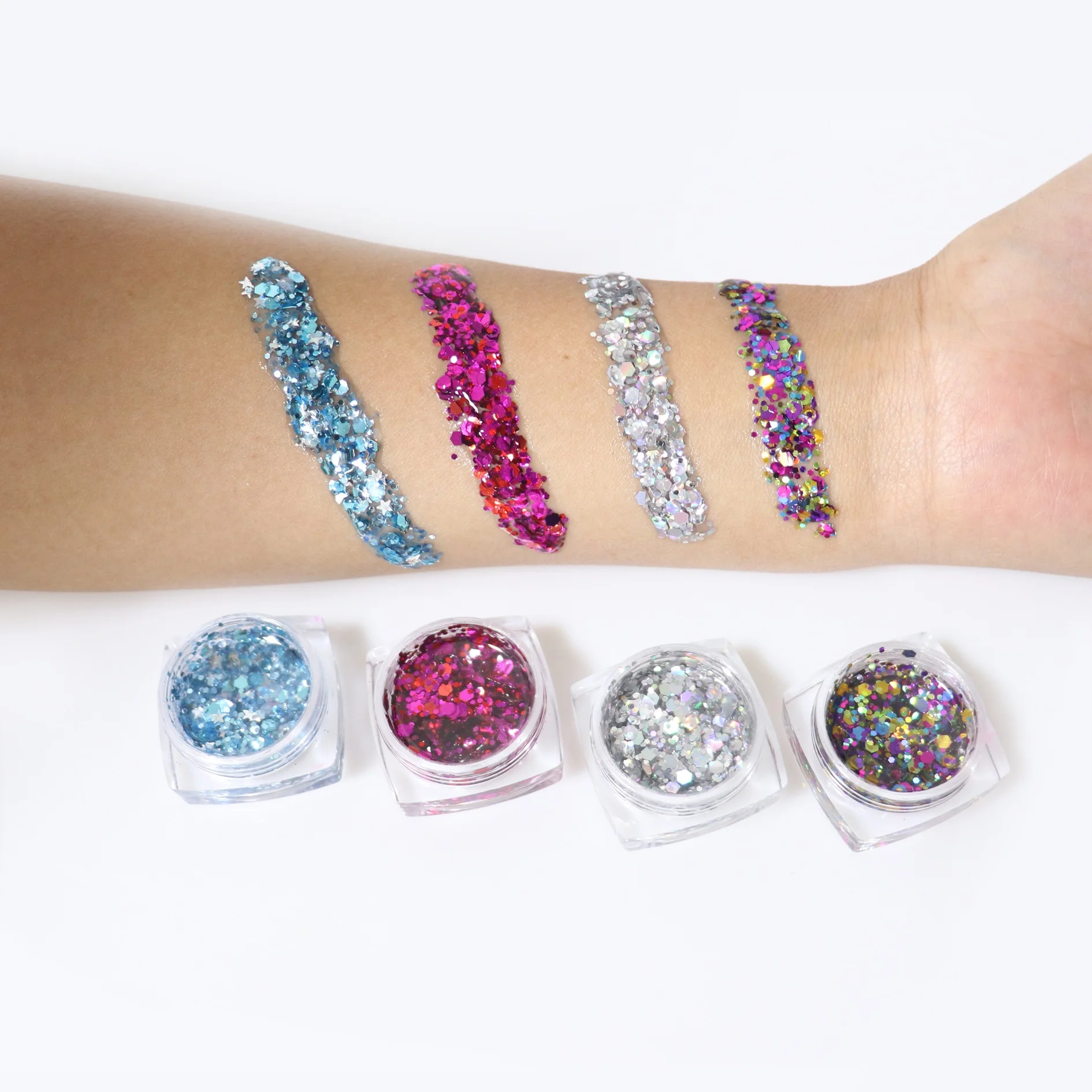 Peel Off Body Glitter Glue Eash To Wash Glitter Fix Gel Buy Peel Off