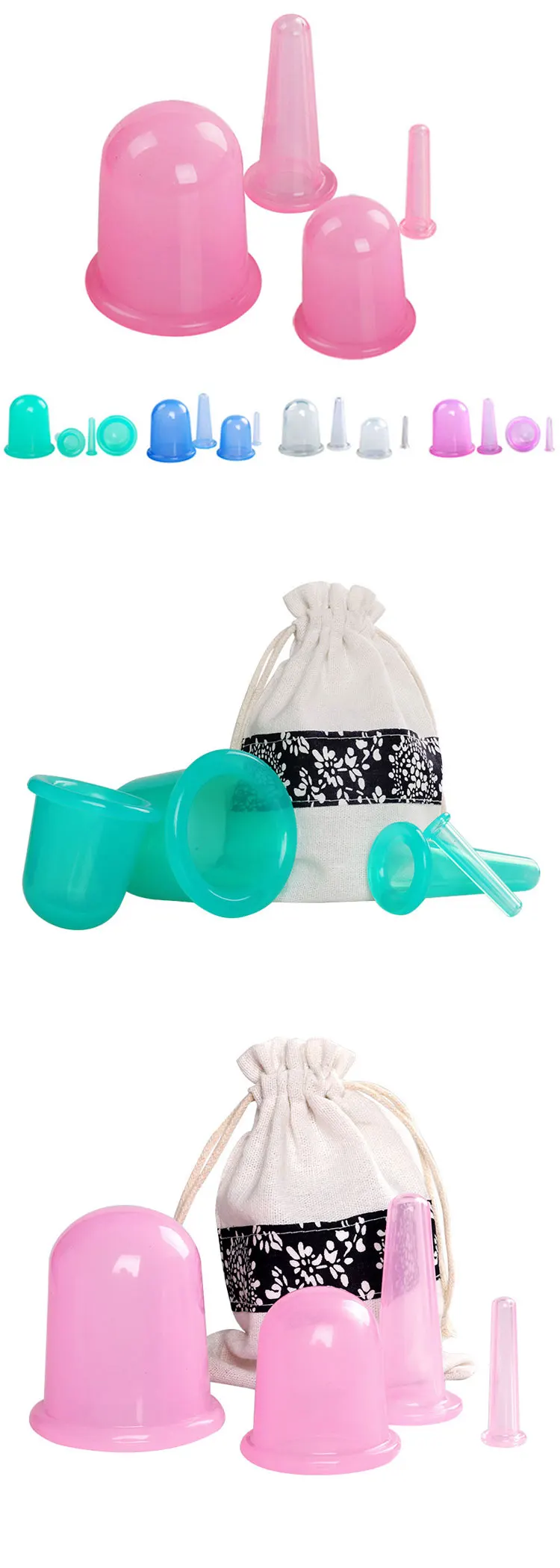 Hot sale Vacuum Cupping Massage Silicon Suction Cup