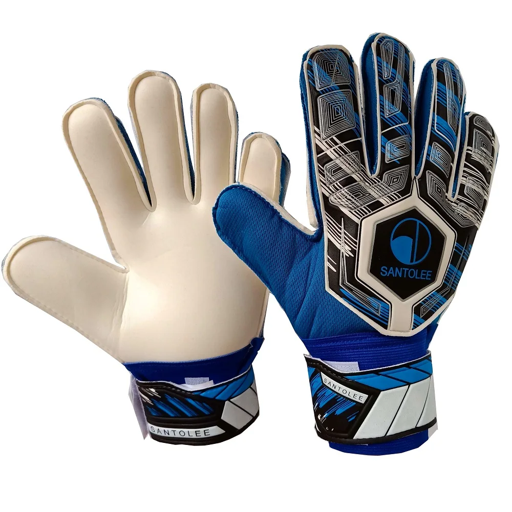 Competition Training Goalkeeper Gloves Thick Latex Fingertips Adult Kids 
