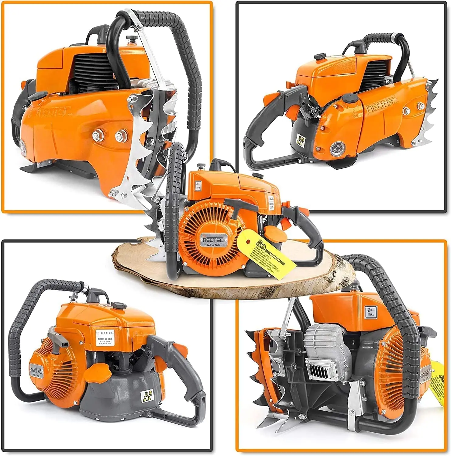 Aogu Neotec Ns8105 36"/42 Chainsaws Professional 105cc Top Handle