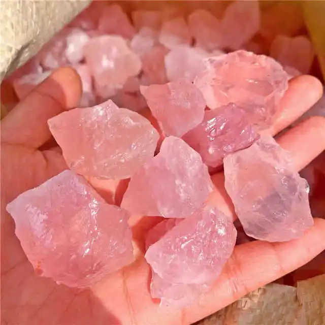 Rose Quartz 1kg Raw Natural Mineral Specimens Gemstone Healing 1000g