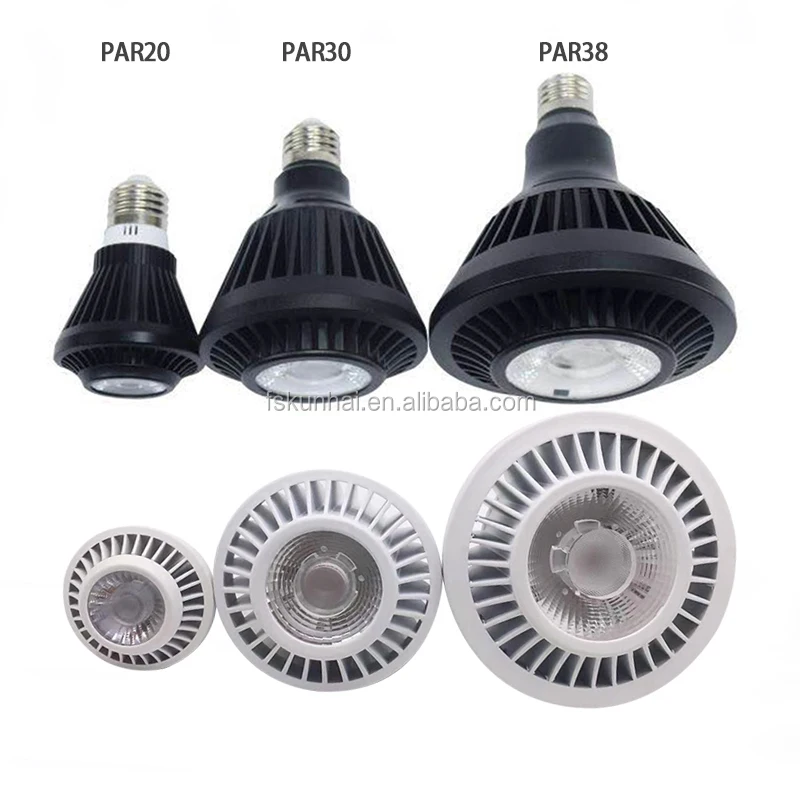 2020 newly designed 3-year warranty  Factory  PAR20 PAR30 PAR38 7W-30W LED Spot Light  High Power  Dimmable LED PAR Light