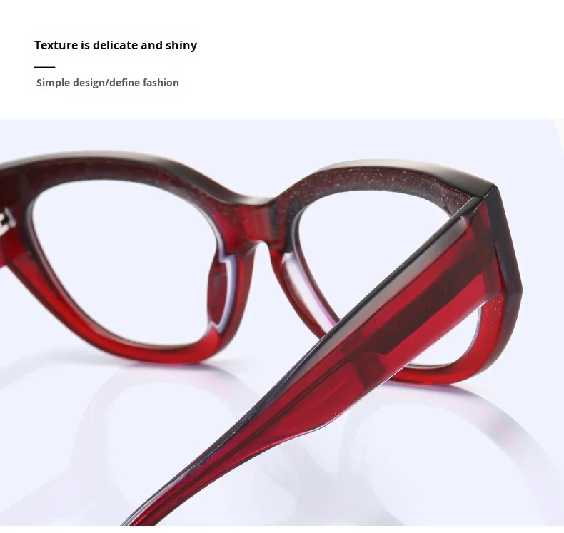 Blue Light Blocking Women's Optical Eyeglass Frames Luxury Style_voghion.com