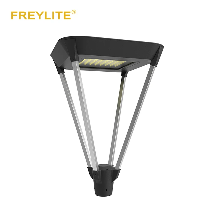 New patent simple landscape outdoor fixture ip65 led post top garden yard lighting 30w 40w led garden lamp