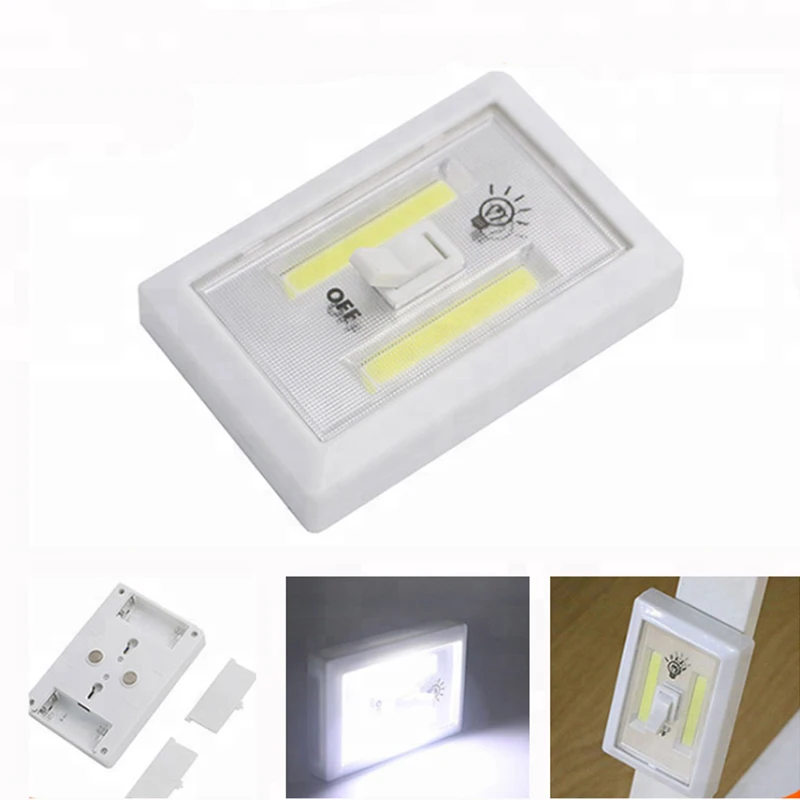 Wall Mounted Night Light Switch  Emergency Light for Under Cabinet, Shelf, Counters,Storage Room Kitchen