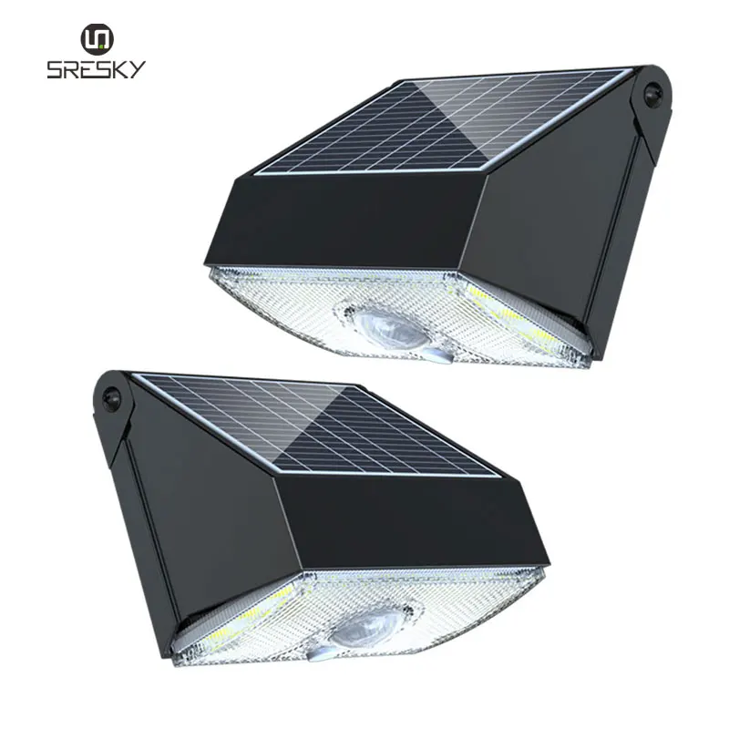 Ip65 Wireless Led Wall Mounted Outdoor Garden Solar Wall Light