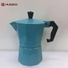 Stainless steel safety valve coffee maker easy to use 3 minute coffee maker