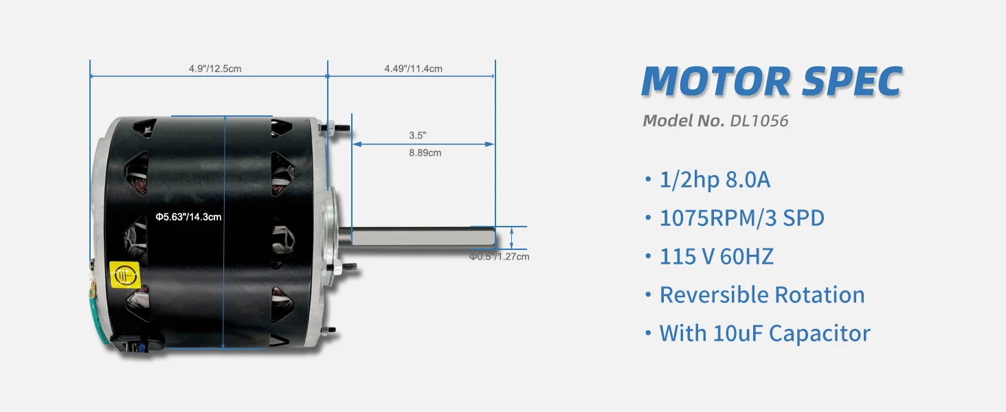 Blower, 1075, RPM, 115, 1056 - detail 4