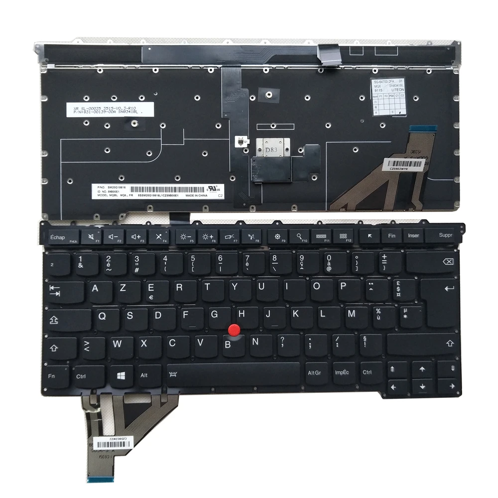 Good Quality Keyboard For Lenovo Thinkpad Ibm E531 L540 W540 T540p E540  With Point With Frame With Backlight - Buy Replacement Keyboard For Lenovo  Thinkpad Ibm E531 L540 W540 T540p E540 With