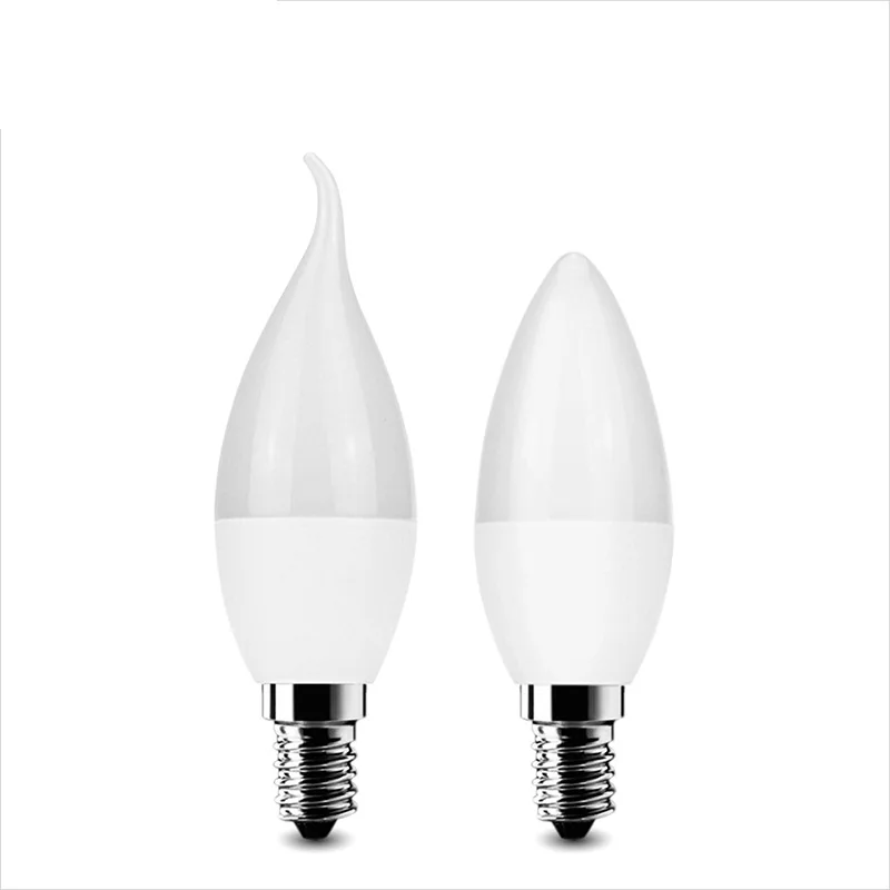 LED Candle Lights 450-500 lm E14  LED Beads SMD 2835 Warm White Cold White 220-240 V 110-130 V