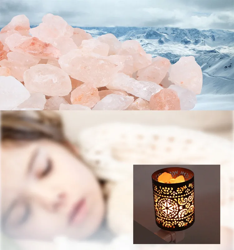 Natural Crystal Rock Pakistan Salt Night Lamp Wholesale Himalayan Salt Lamp