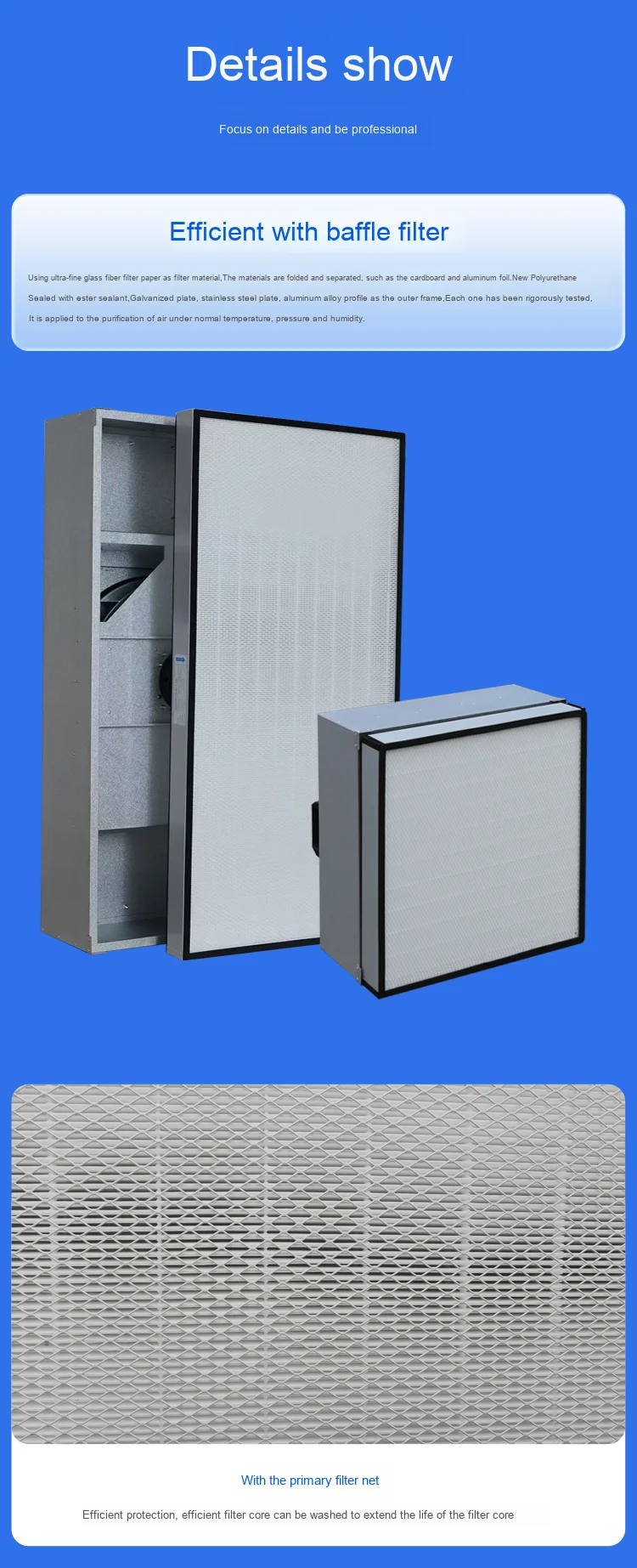 Hepa Filter, 110v, 120v, 99.99%, 2x2 - detail 16