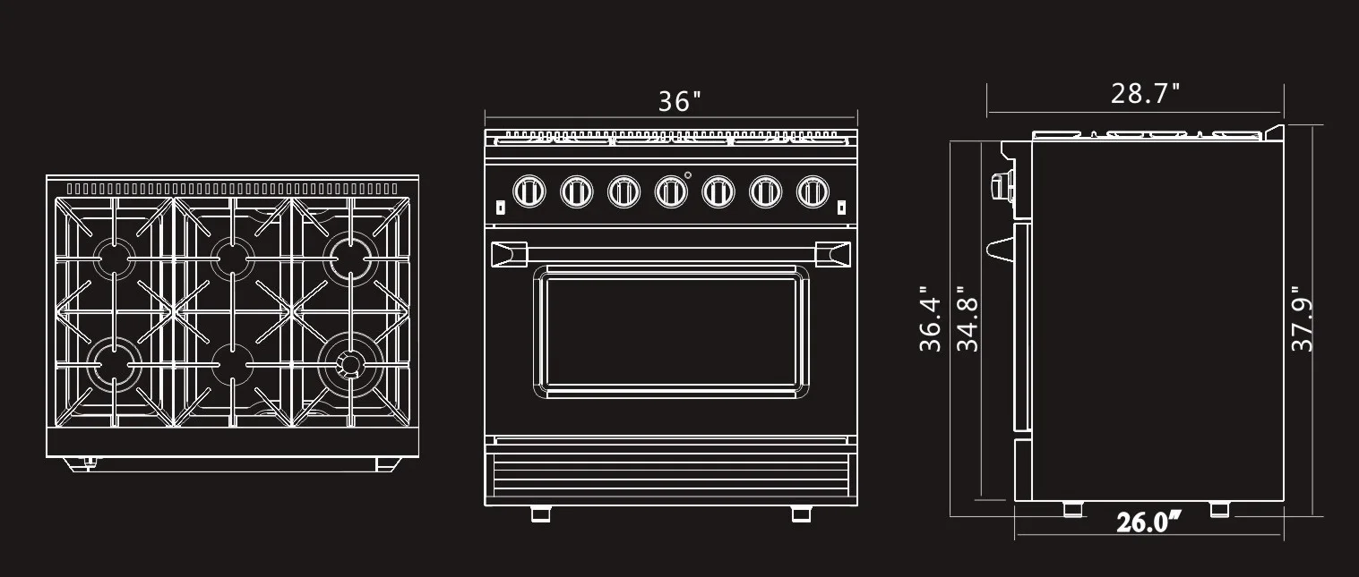 Free Standing Gas Cooker Oven - Buy Professional Range,Gas Oven
