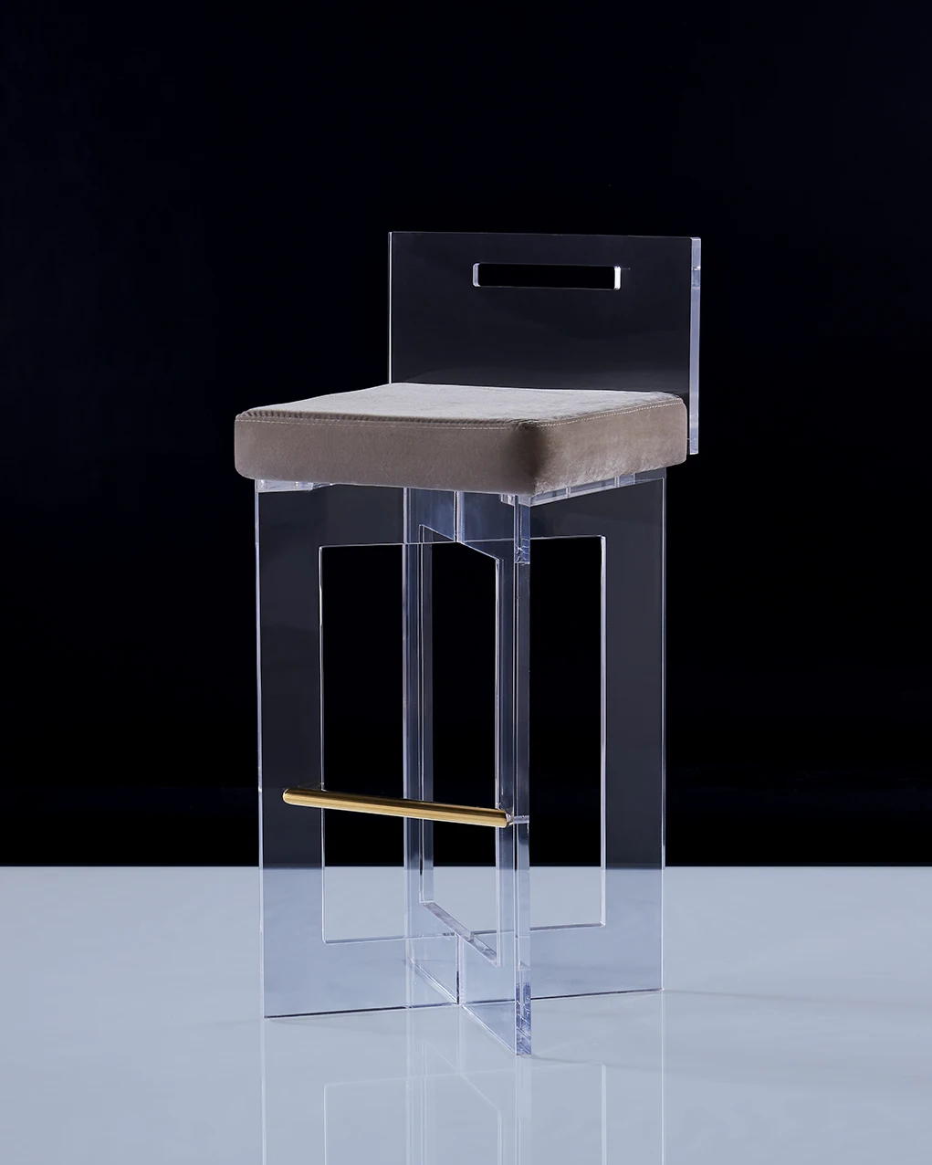 
Best sale modern design Cross acrylic chair 