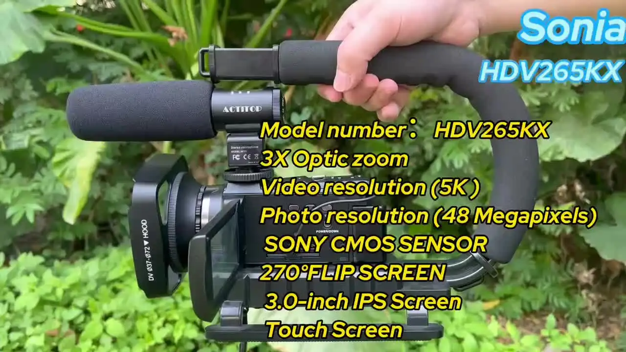 4K ULTRA HD ビデオカメラ 48メガピクセル Wi-Fi 撮影セット 4K ULTRA HD ビデオカメラ 48メガピクセル Wi-Fi 撮影セット