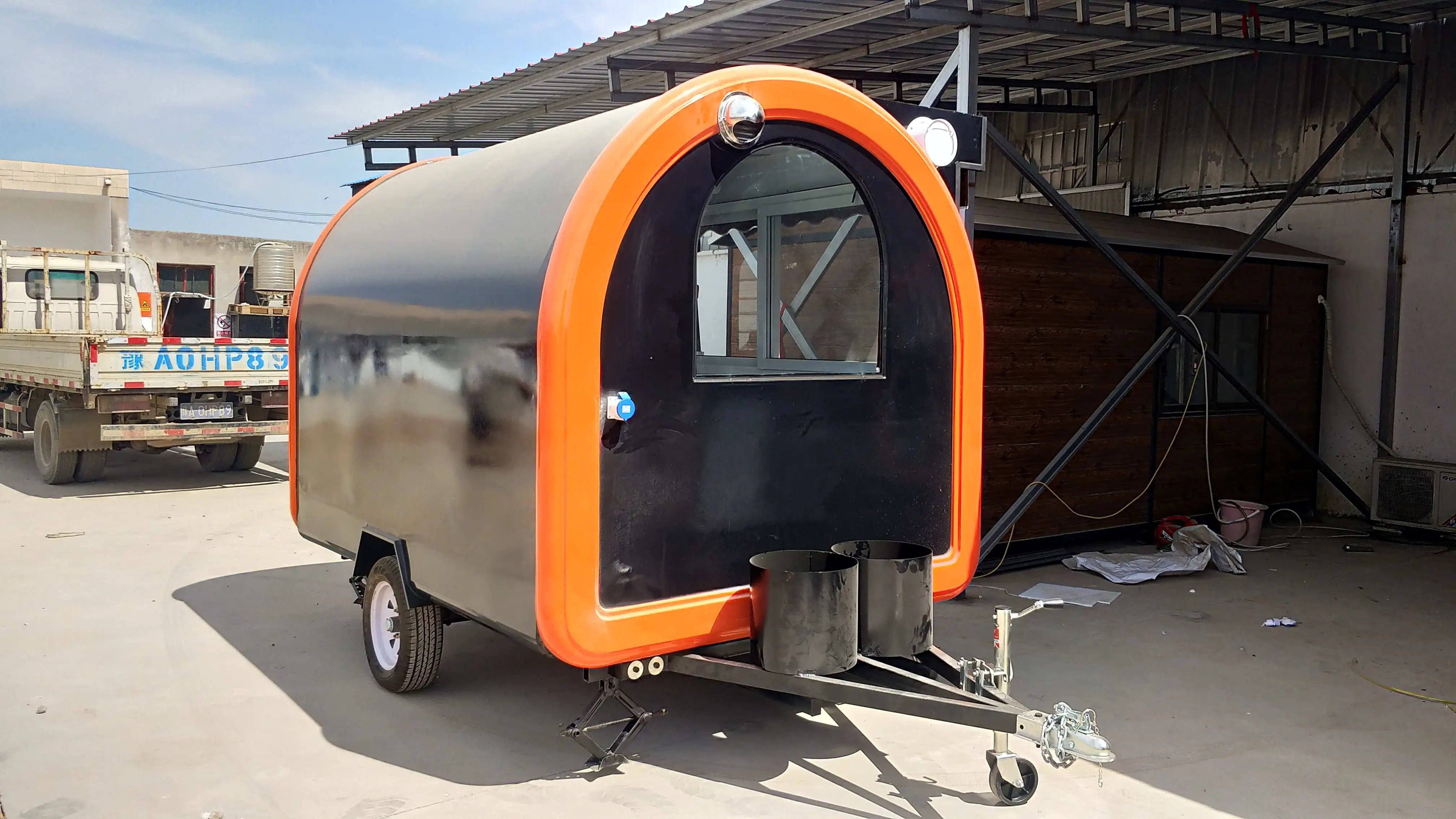 Best Quality Food and Beverages Kiosk Vending Food Trailers Mobile Fast Food Cart With Wholesale Prices