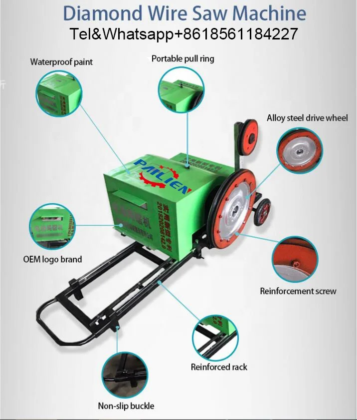 Portable Diamond Wire Saw Machine For Cutting Rocks Concrete Buy Hot
