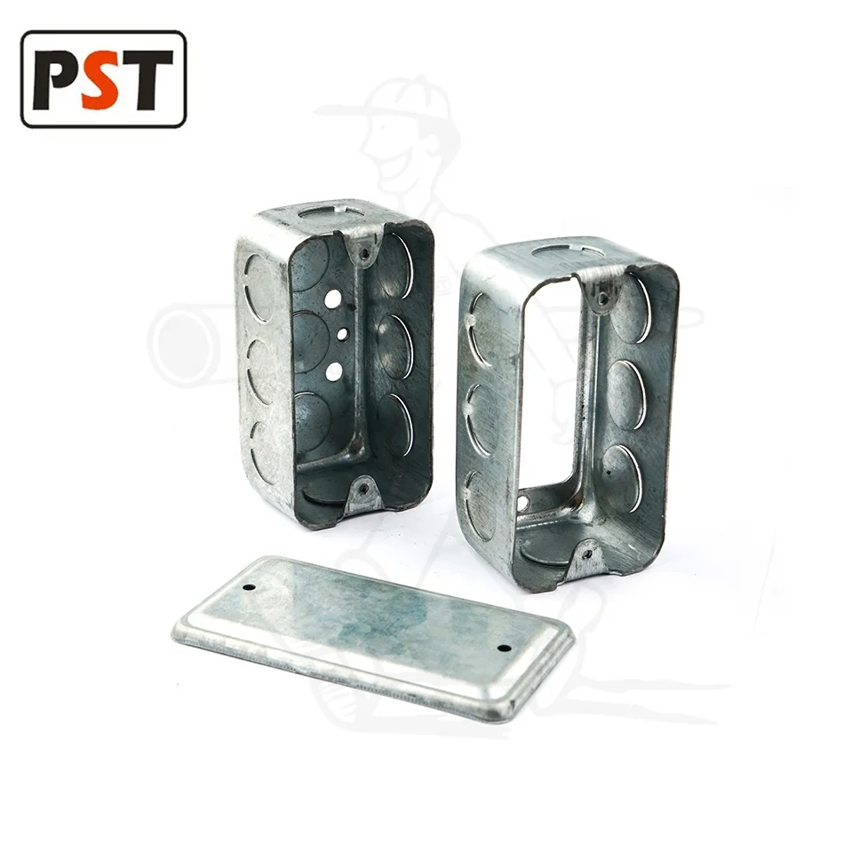 4x2 Rectangular Utility Box Extension Ring Box For Electrical System