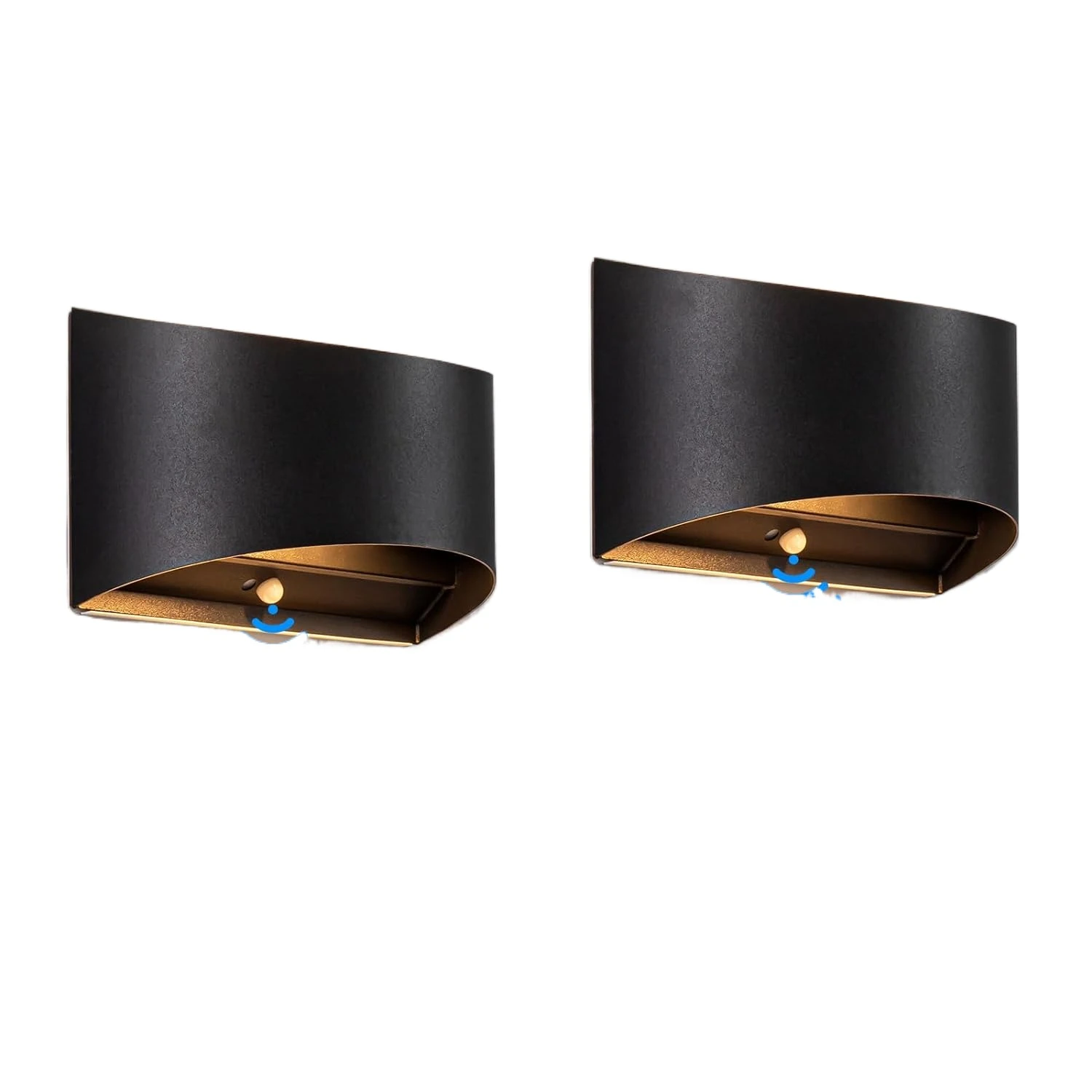 Indoor Bedroom Cordless Wall Light With Motion Sensor Warm White Night Light Rechargeable Led