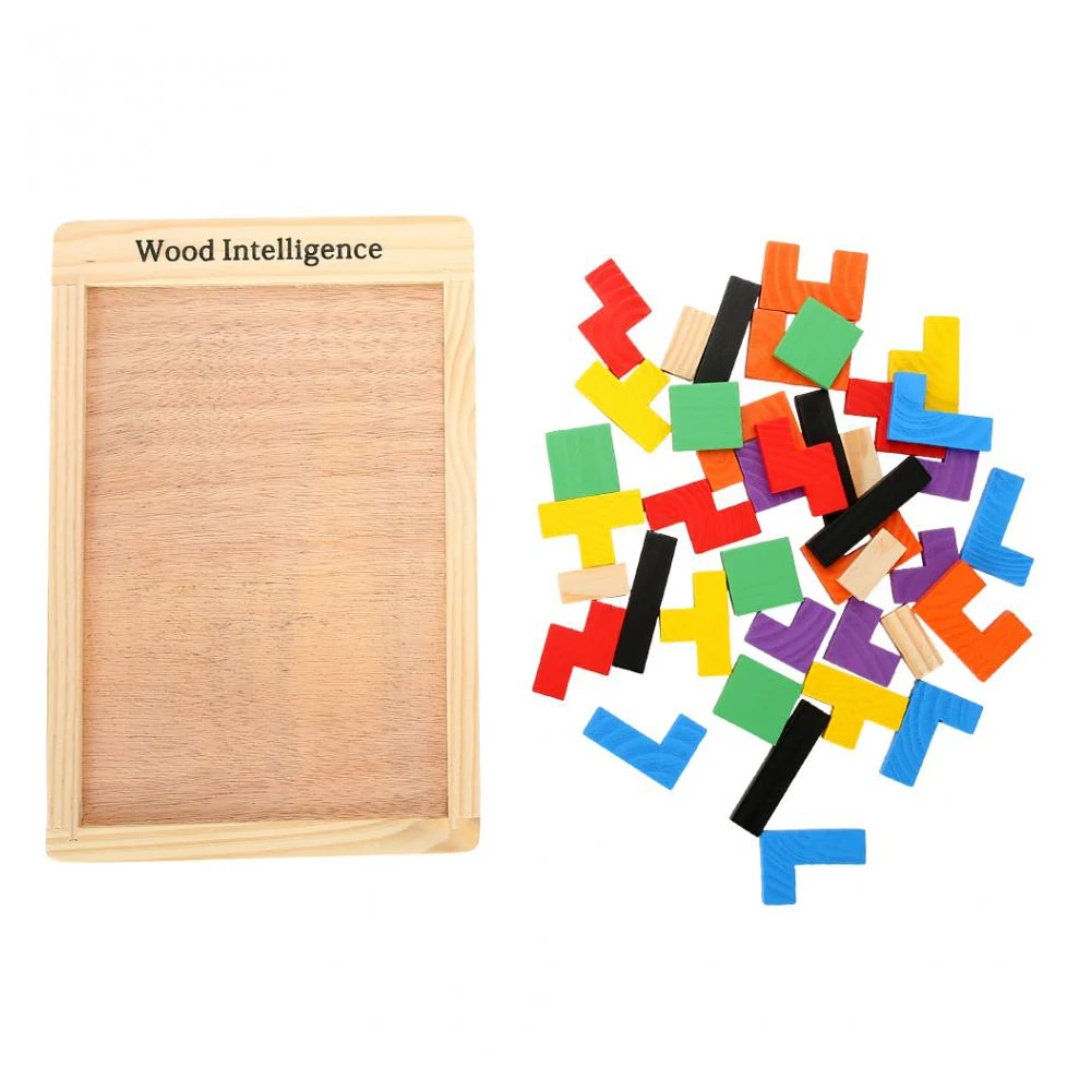 tetris wooden puzzle toy