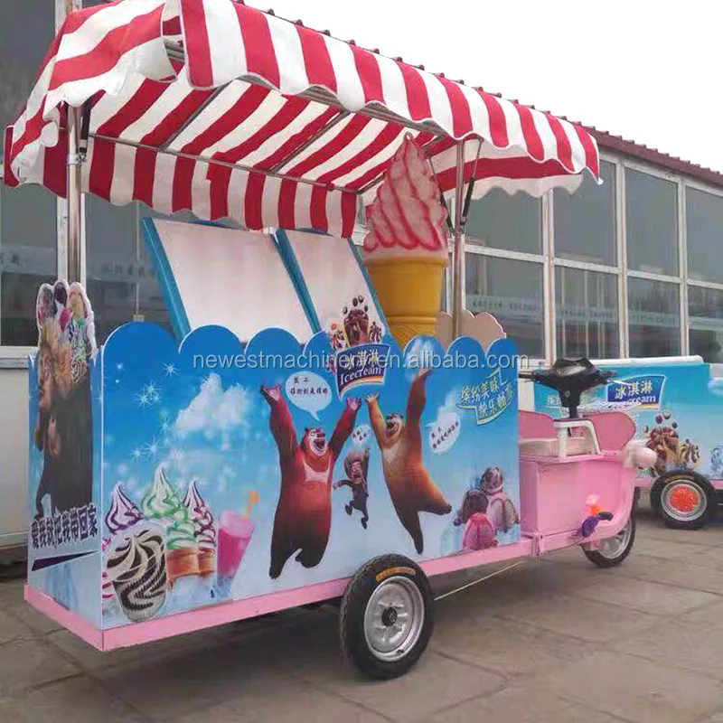 Mobile Ice Cream Truck/soft Ice Cream Machine For Sale/table Soft Retailer Ice Cream Machine