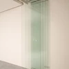 Duke operable wall sliding door folding partition wall single glass partition wall 12mm transparent