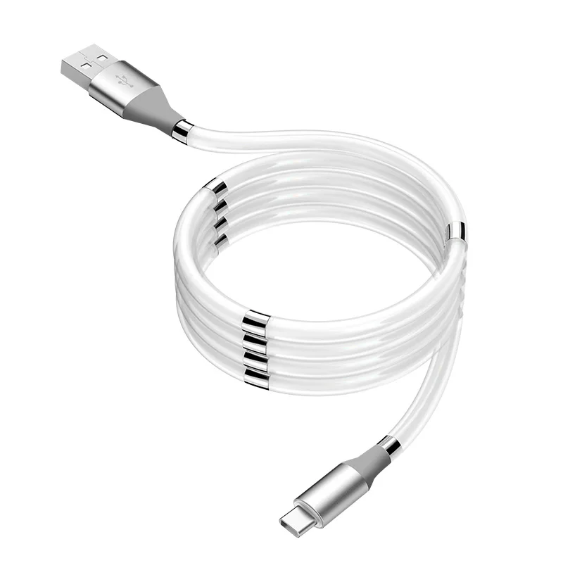 

Self-Coiling Charge Cable,2 Pieces