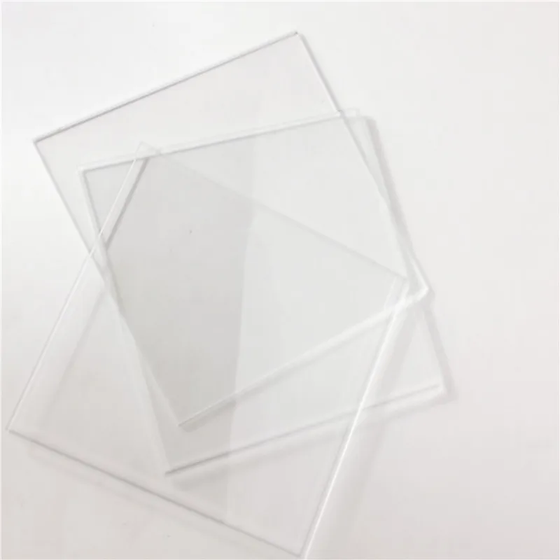 0.5mm 0.7mm Thickness Ultra Thin Glass Sheet Clear Float Super Thin