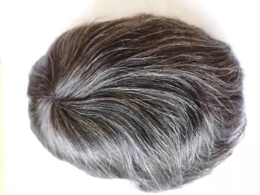 Grey Hair Lace Skin Mens Toupee - Buy Grey Hair Men Toupee,French Lace ...