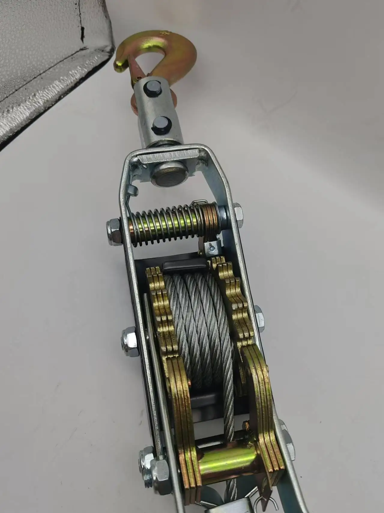 1 Ton American Type Wire Rope Hand Pulling Ratchet Cable Puller, Power ...