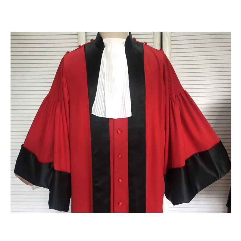 Luxury Custom Red Judge Robe Toga Dress Buy Red Judge's Robe,Luxury