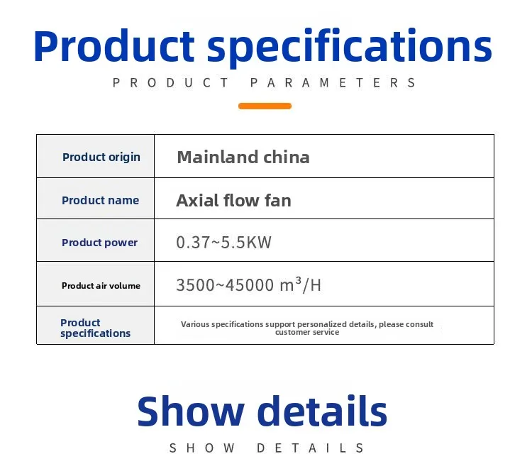 Axial Flow Fan, 380, Electric - detail 20