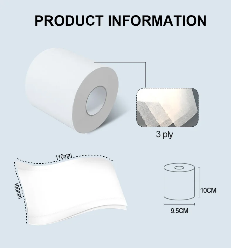 2020 new rose emboss recycled/virgin pulp toilet paper export to America