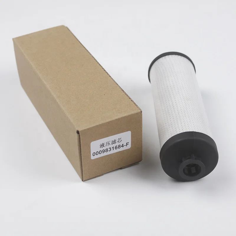 forklifts spare parts filter insert 0009831684 Hydraulic oil filter element for linde forklift parts factory