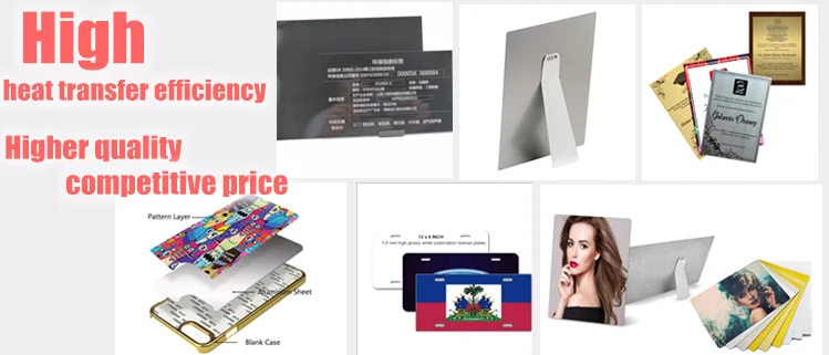 Sublimation metal sheet