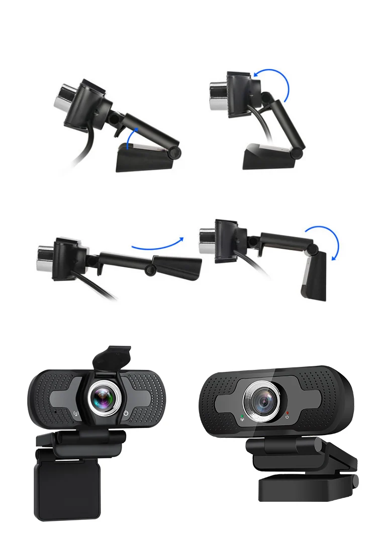 Best 4K HD 60FPS USB Webcam 1080P Streaming Web Camera With Microphones For Desktop