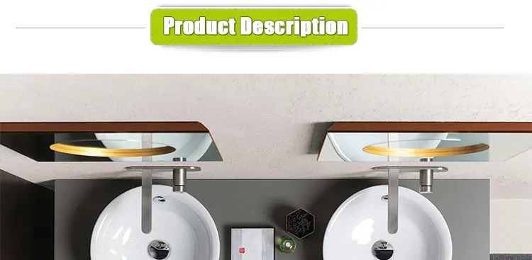 Hanging type bathroom cabinet waterproof, mildew resistant and durable environmental protection combined washstand