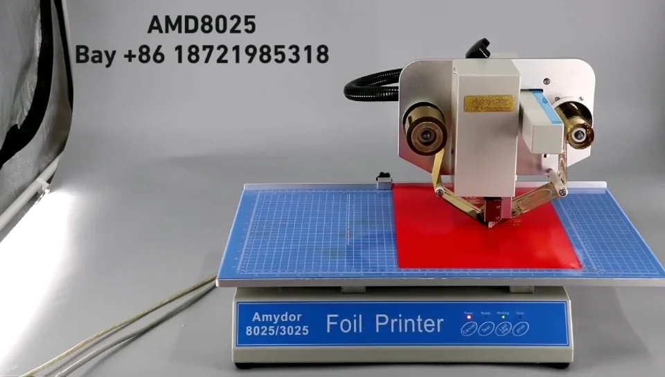 Amydor Amd8025 Digital Hot Stamping Foil Machine/ Digital Gold Foil