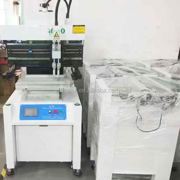 Factory Price Semi-automatic PCB Stencil Printing Machine SMT Solder Paste Printer 1.5m smt Screen Printing Machine