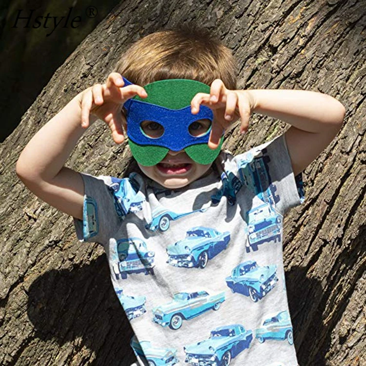 忍者乌龟面具毛毡玩具面具儿童生日礼物生日派对用品优惠 sd645