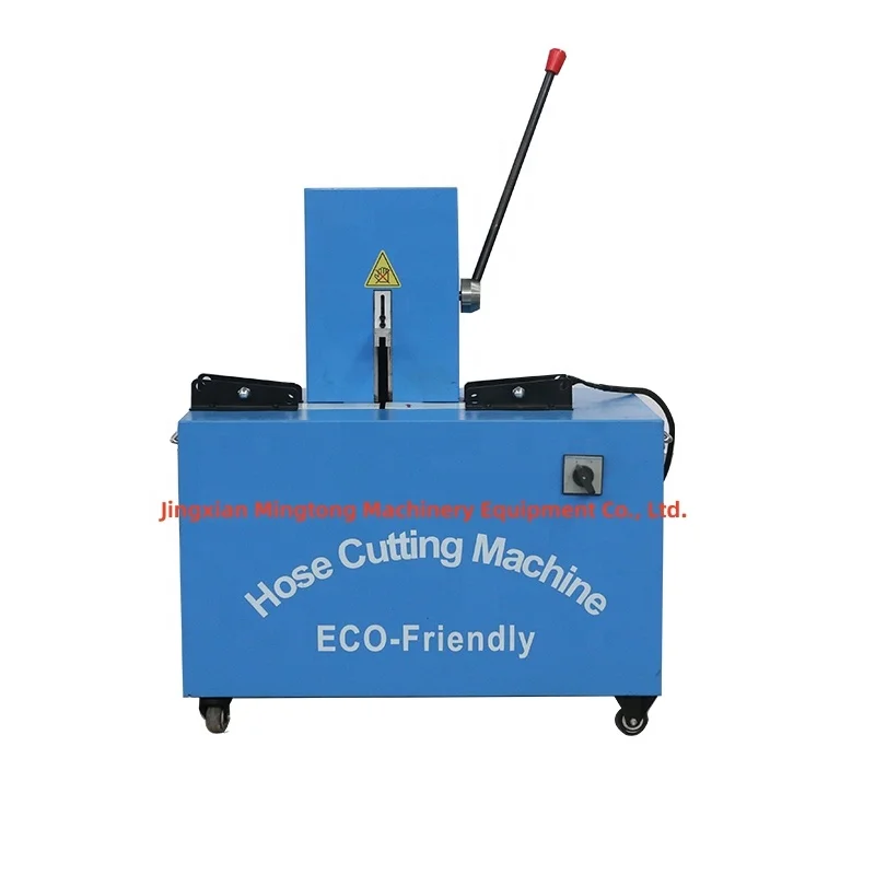 1/42 Inch Hydraulic Rubber Hose Cutting Machine Dust Free Hose Cutting