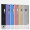 For iphone 11 Table Bracket electroplating mirror case , PC Flip Wallet Electroplate Clear Soft Case For apple 11 pro max