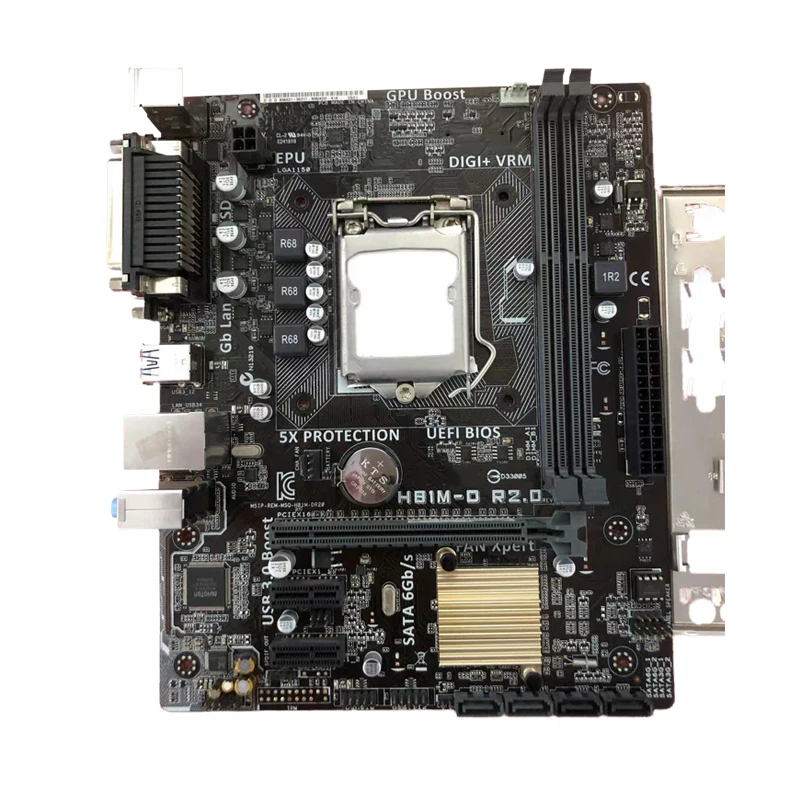 Original H61m-e Motherboard Desktop For Core I3 I5 I7 For Lga 1155 For ...