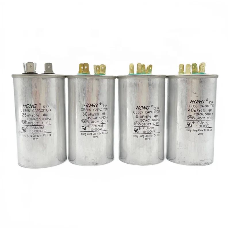 High Quality CBB65 Film Capacitors for Running Applications