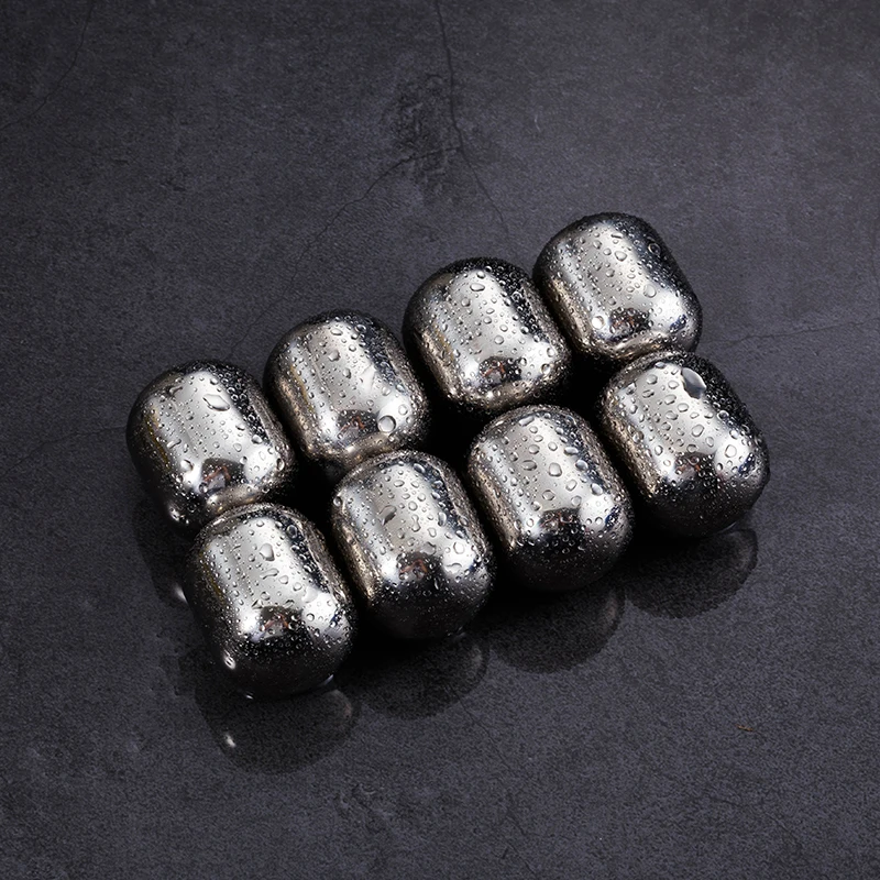 Food Grade Stainless Steel Whiskey Stones Ice Cube Manufacturer
